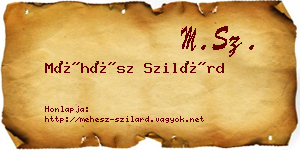 Méhész Szilárd névjegykártya